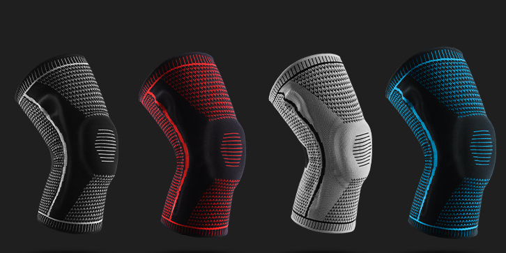 Knee Pads For Sport & Knee Silicone Spring Patella Protector