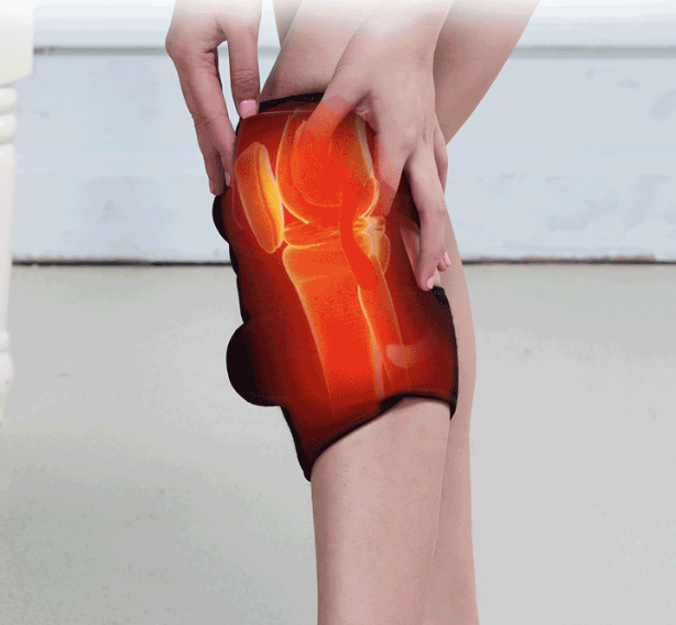 Electric Infrared Heating Knee Massager Wrap & Vibration Therapy Pain Relief Massageador