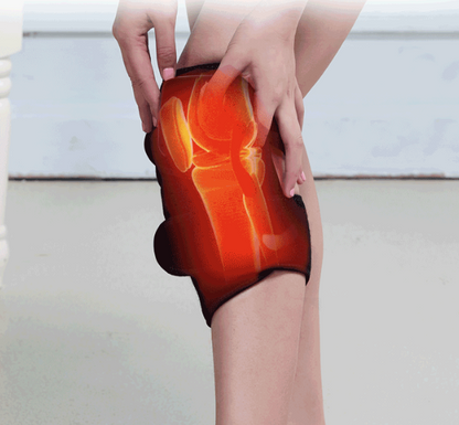 Electric Infrared Heating Knee Massager Wrap & Vibration Therapy Pain Relief Massageador