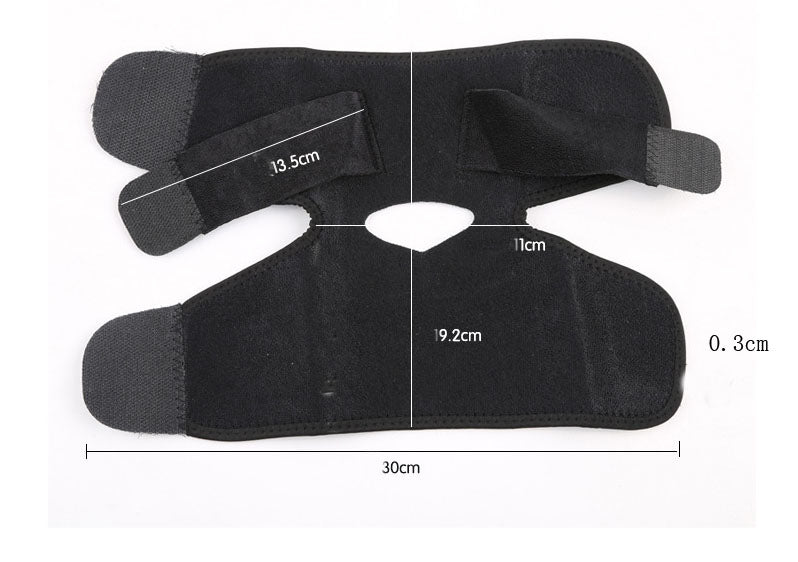 Ankle Protection Brace & Adjustable Sport Elastic Breathable Wrap Pad For Foot Protection