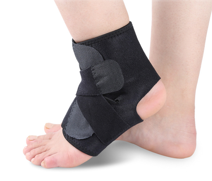 Ankle Protection Brace & Adjustable Sport Elastic Breathable Wrap Pad For Foot Protection