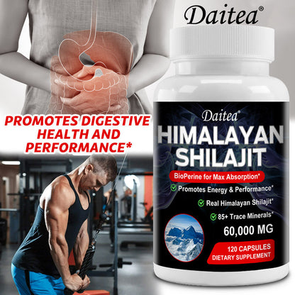 Daitea Himalayan Shilajit with BioPerine (60,000 mg)