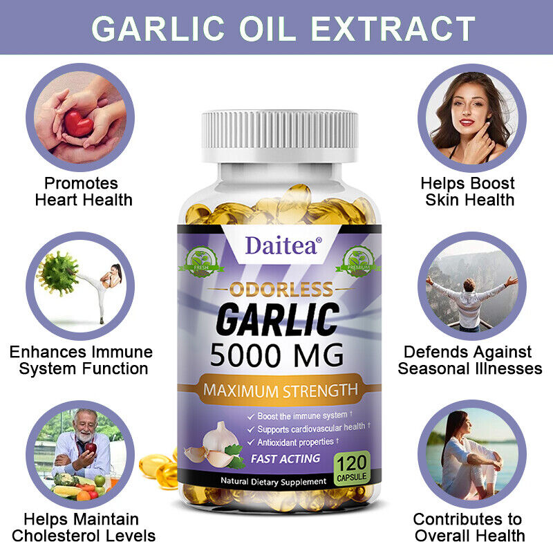 Daitea Ordorless Garlic 5000 MG