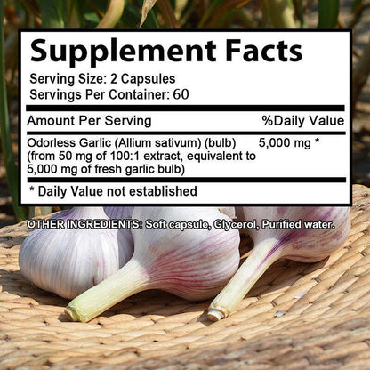 Daitea Ordorless Garlic 5000 MG