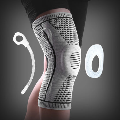 Knee Pads For Sport & Knee Silicone Spring Patella Protector