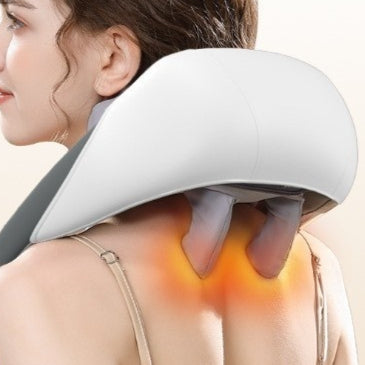 New Neck Massager Shoulder With Heat For Pain Relief Deep Tissue Electric Kneading Massager Health Supplies