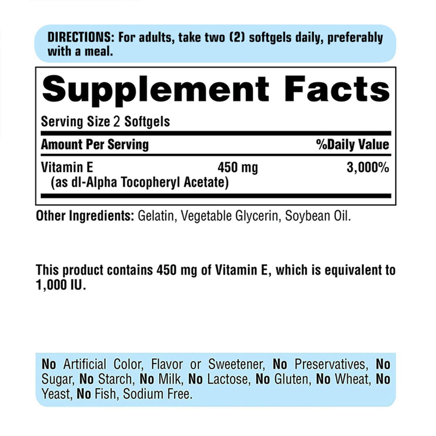 Coolkin Vitamin E 450 mg, Supports Immune Function