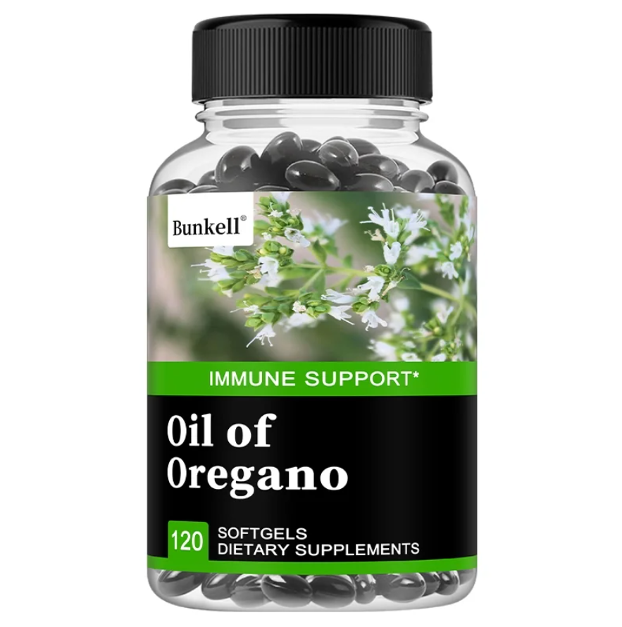 Bunkell Oil of Oregano - Immune and Antioxidant Support Supplement to Help Sustain Overall Well-Being